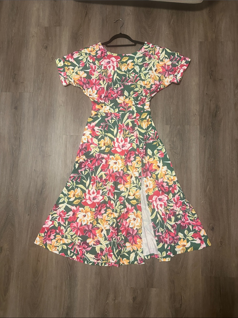 Alexia Admor Midi Dress in Green XS